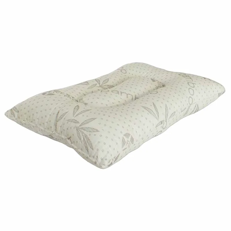 Μαξιλάρι Ύπνου Ανατομικό Μέτριο (50x70) Idilka Bamboo 12728 Hollowfiber