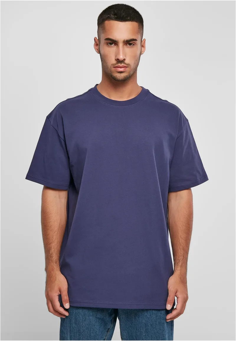 Ανδρικό T-Shirt Heavy Oversized BY102 Build Your Brand Lightnavy