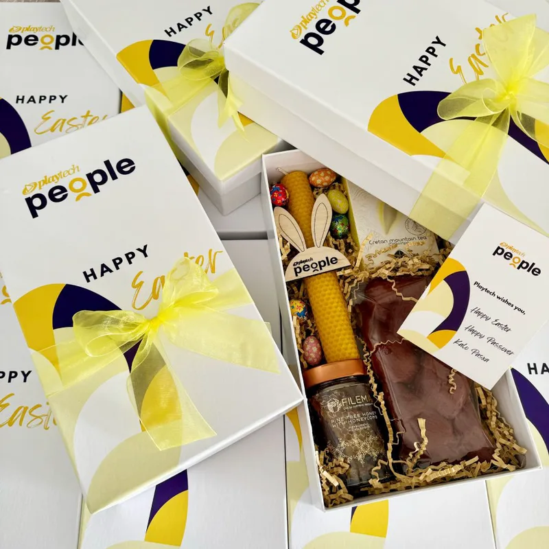 Spring Yellow Happiness for Easter Πασχαλινό Εταιρικό Δώρο