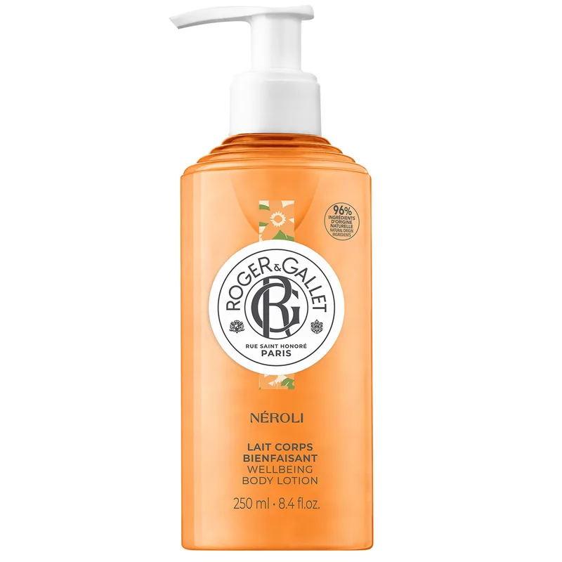 Roger & Gallet Neroli Wellbeing Body Lotion Αναζωογονητικό Γαλάκτωμα Σώματος με Άρωμα Άνθους Πορτοκαλιάς 250ml