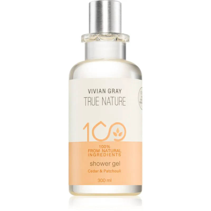 Vivian Gray True Nature Cedar & Patchouli δροσιστικό τζελ ντους 300 ml