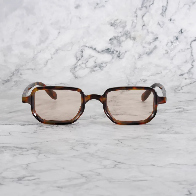 BILLIE Tinted Sunglasses | Tortoise | Peach Shades | Explicit Poets Sunglasses