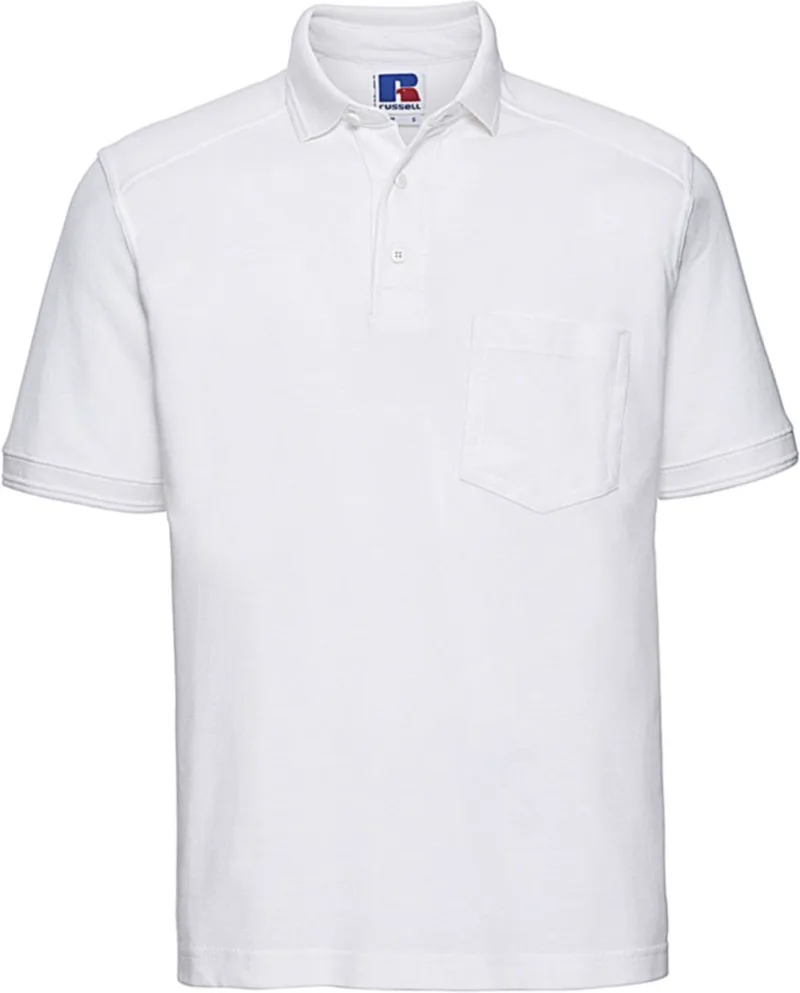 Polo εργασίας Russell R-011M-0 White