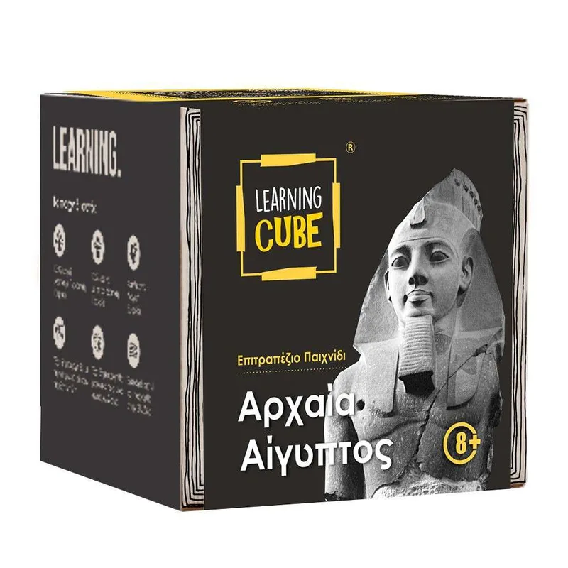 Ktoyz Επιτραπέζιο Παιχνίδι με Κάρτες Learning Cube Αρχαία Αίγυπτος
