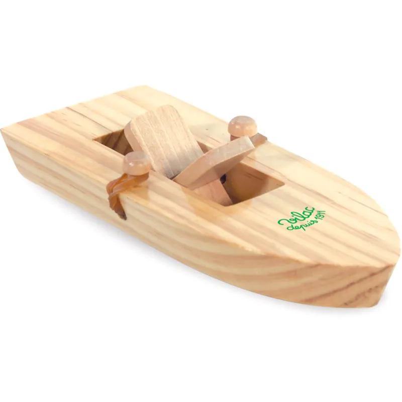 Vilac Rubber Band Boat παιχνίδι από ξύλο 1 τμχ