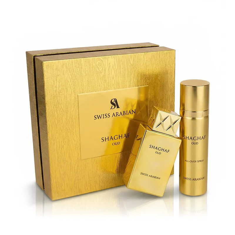 Swiss Arabian Shaghaf Oud EDP 75 ml + Bodyspray 75 ml (unisex) 1 pcs