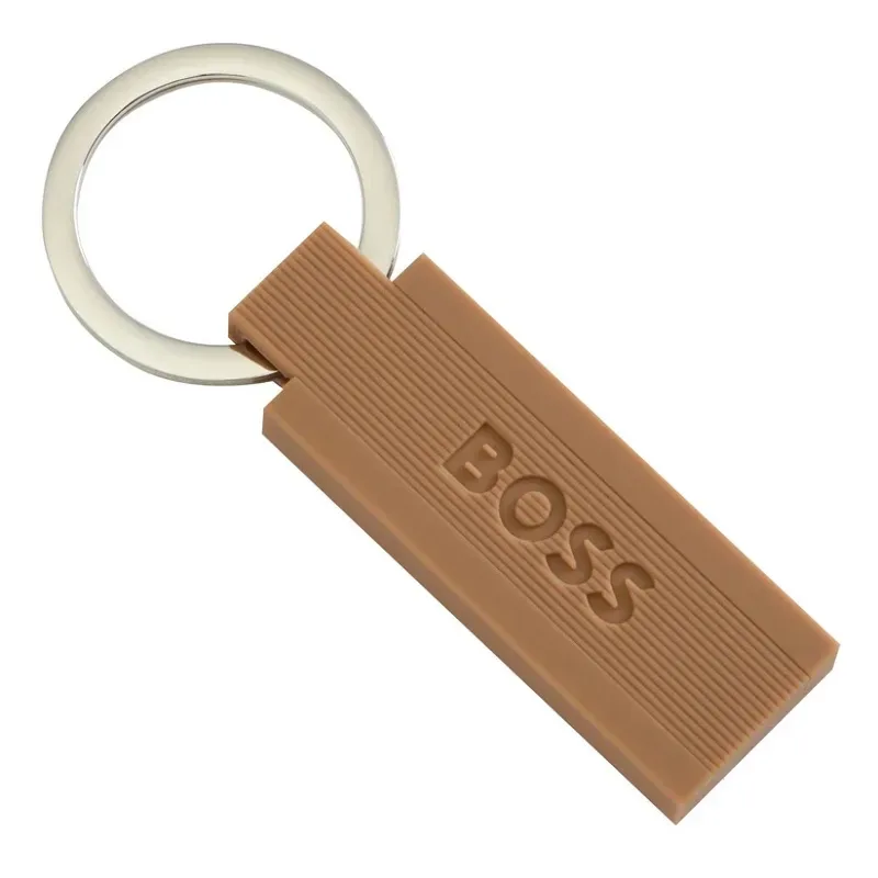 Μπρελόκ Hugo Boss Iconic Camel HAK421X HAK421X Ατσάλι