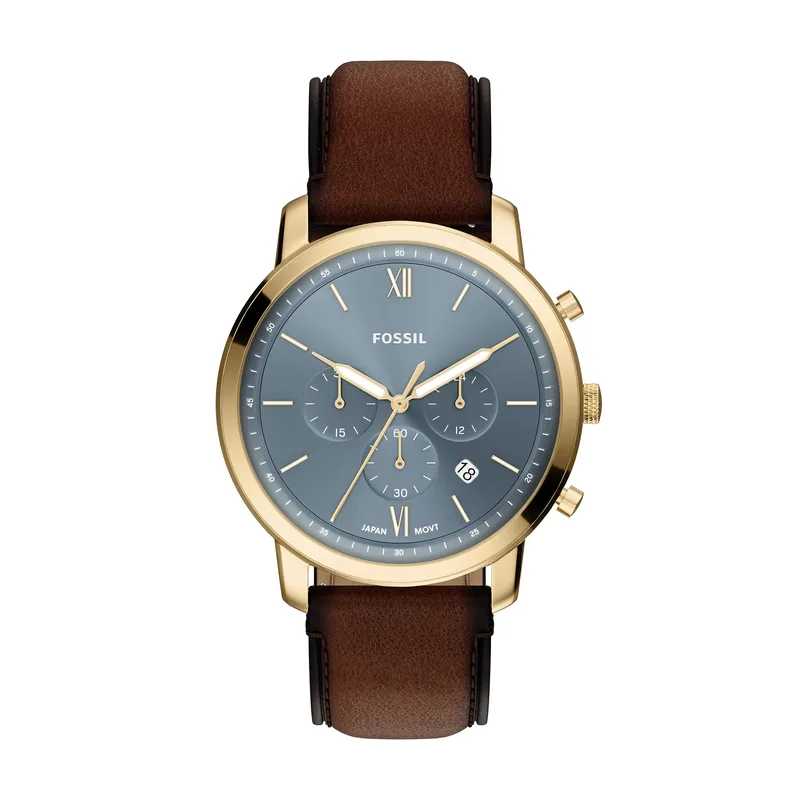 Ρολόι Fossil Neutra FS6162 Καφέ