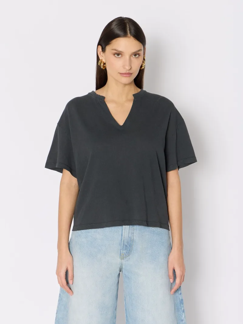 Berenice Γυναικείο T-shirt Regular Fit Από Βαμβάκι Και Λινό Με Τουνίκ Λαιμόκοψη Και Λαμπερές Λεπτομέρειες