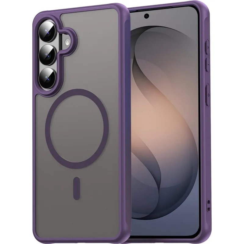 Θήκη Samsung Galaxy S26 Techsuit HaloFrost II MagSafe Σκληρή Ημιδιάφανη με MagSafe - Purple (5949419341975)