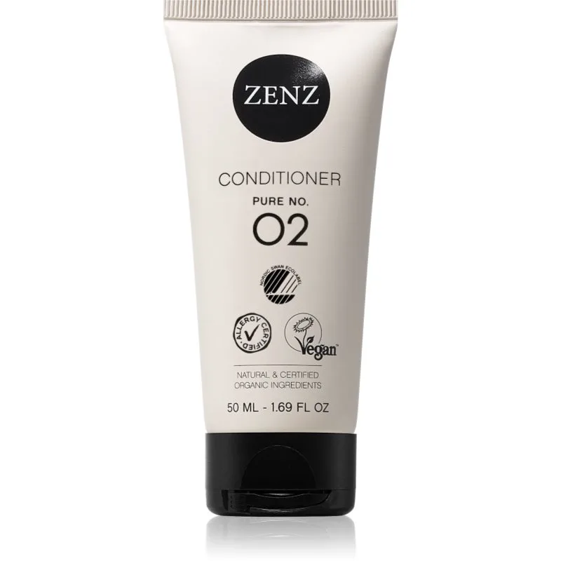ZENZ Organic Pure No. 02 κοντίσιονερ για τα μαλλιά κατάλληλο για όσους πάσχουν από αλλεργίες 50 ml