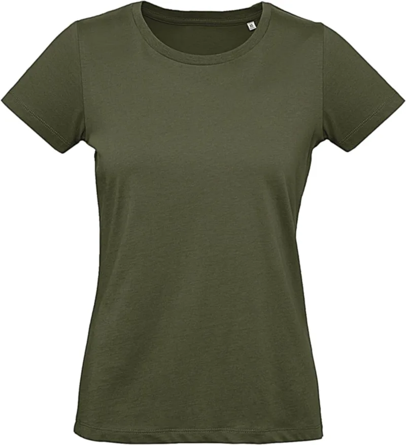 Γυναικείο T-Shirt TW049 B & C Inspire Plus Organic Urban Khaki