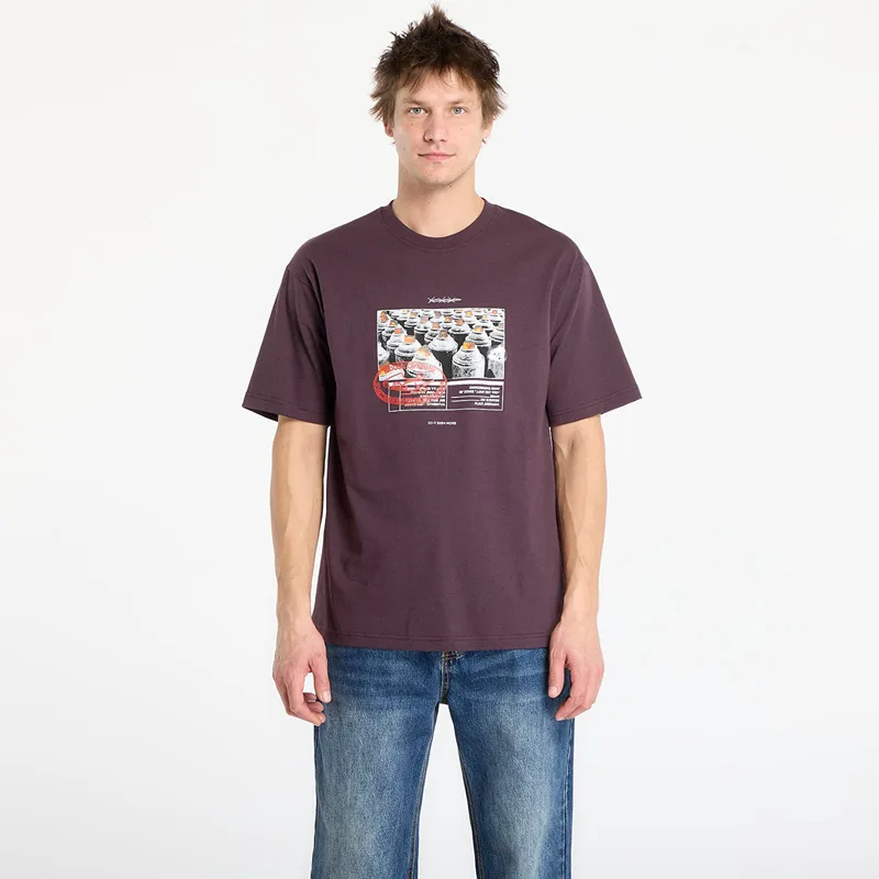 T-shirt Vans Style Tips SS Tee Dark Port L