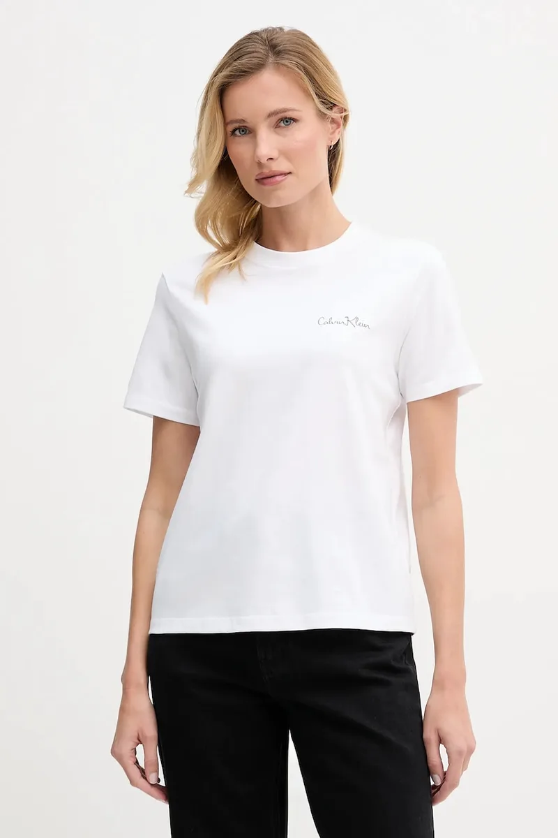 Βαμβακερό μπλουζάκι Calvin Klein Jeans