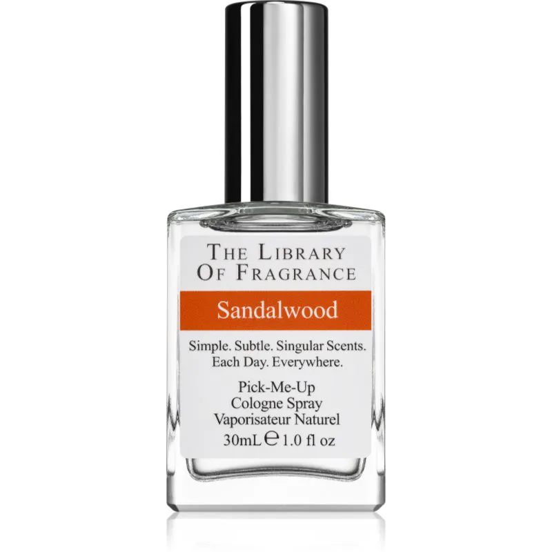 The Library of Fragrance Sandalwood κολόνια unisex 30 ml