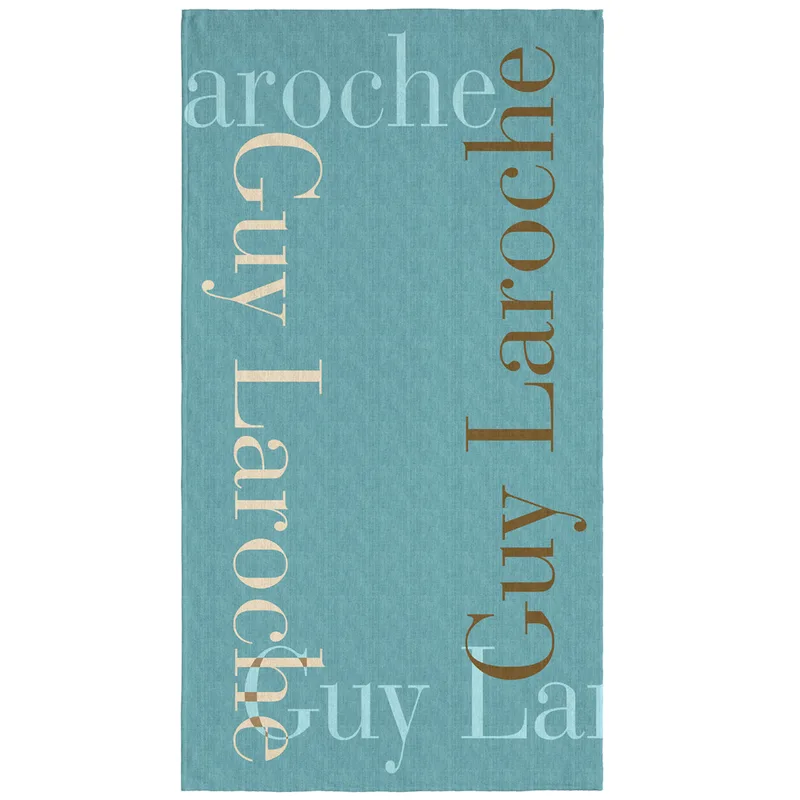 Πετσέτα Θαλάσσης 100X175 Guy Laroche Velour Printed 2501 01 (100x175)