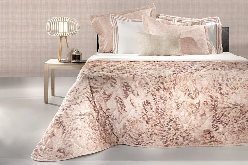 Κουβερλί Υπέρδιπλο Guy Laroche Tropical Coral 240x250