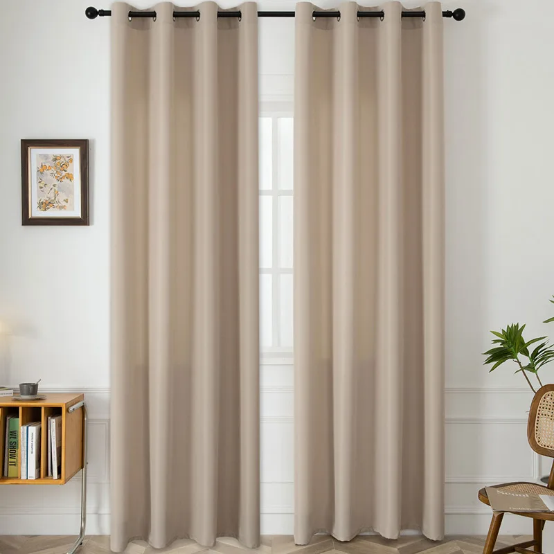 Κουρτίνα 140x270 Με Τρουκς Beauty Home Effect 8443 Sand 140x270Υ