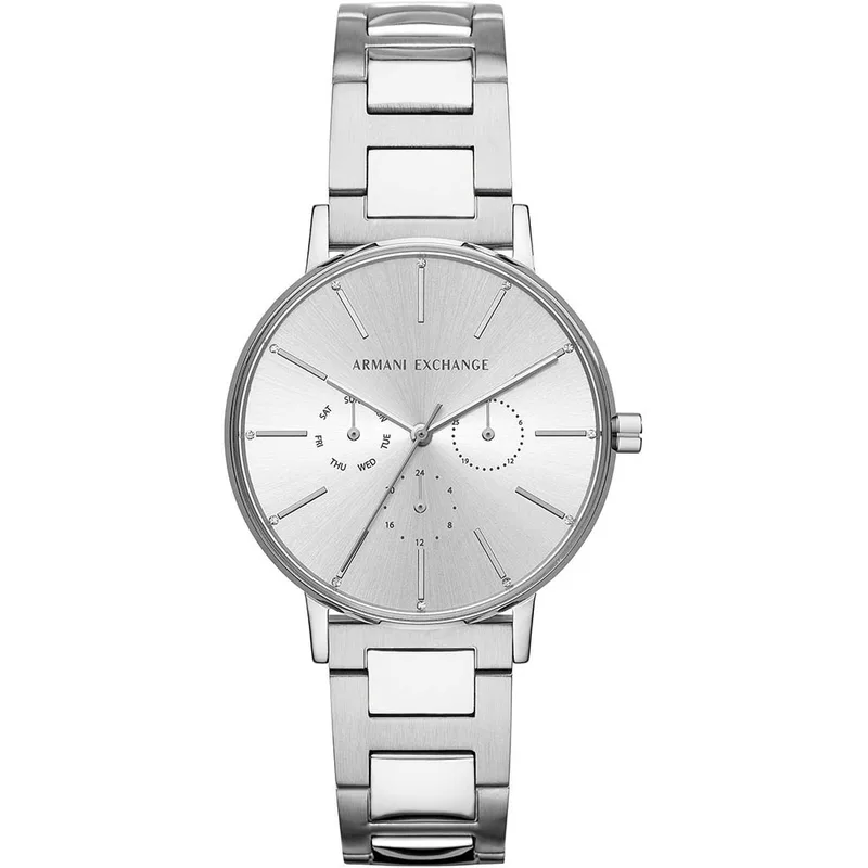 ARMANI EXCHANGE Ladies Silver Stainless Steel Bracelet AX5551