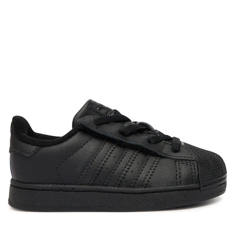 Αθλητικά adidas Superstar II Comfort Closure Elastic Lace JR9415 Μαύρο