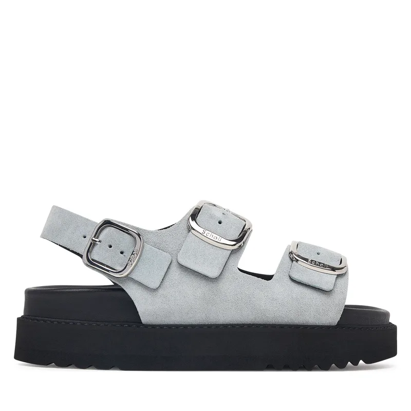 Σανδάλια Scholl Blake 2 Straps F00776 Ανοιχτό μπλε
