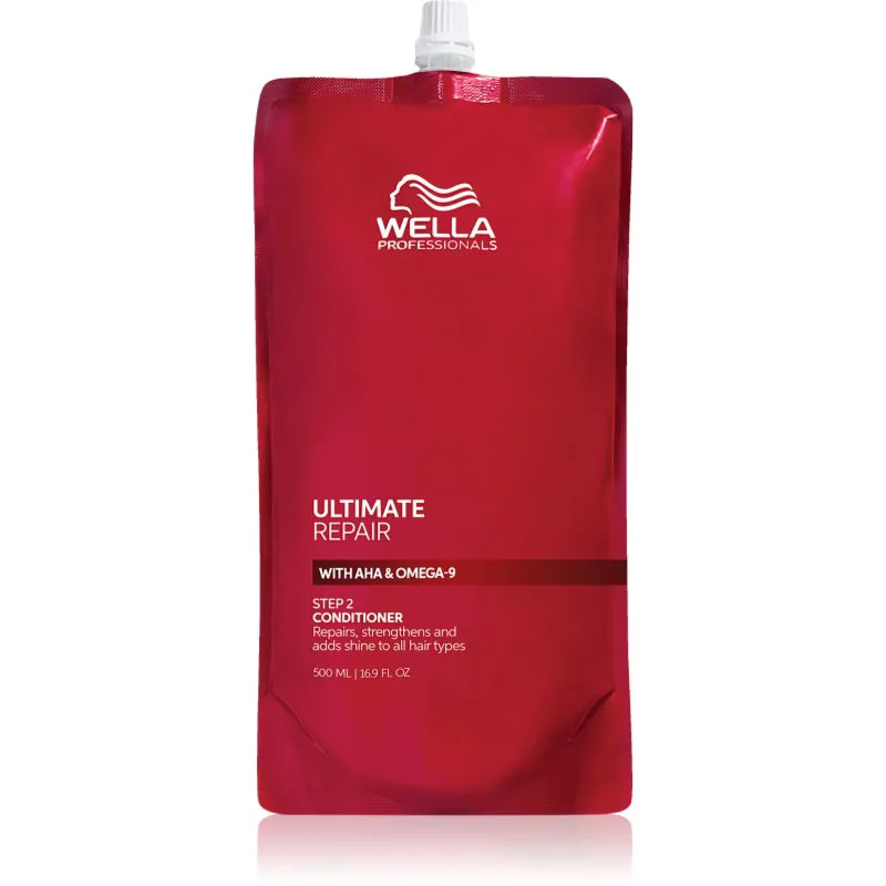 Wella Professionals Ultimate Repair Conditioner ενυδατικό μαλακτικό για κατεστραμμένα και βαμμένα μαλλιά náhradní náplň 500 ml