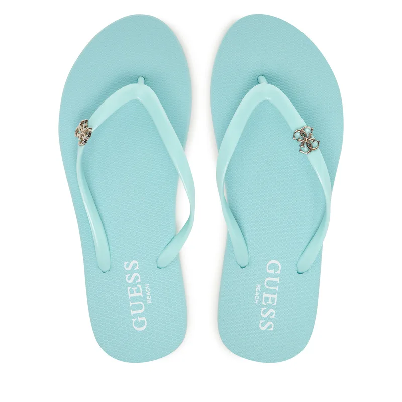Σαγιονάρες Guess E6GZ14 BB00F Τυρκουάζ
