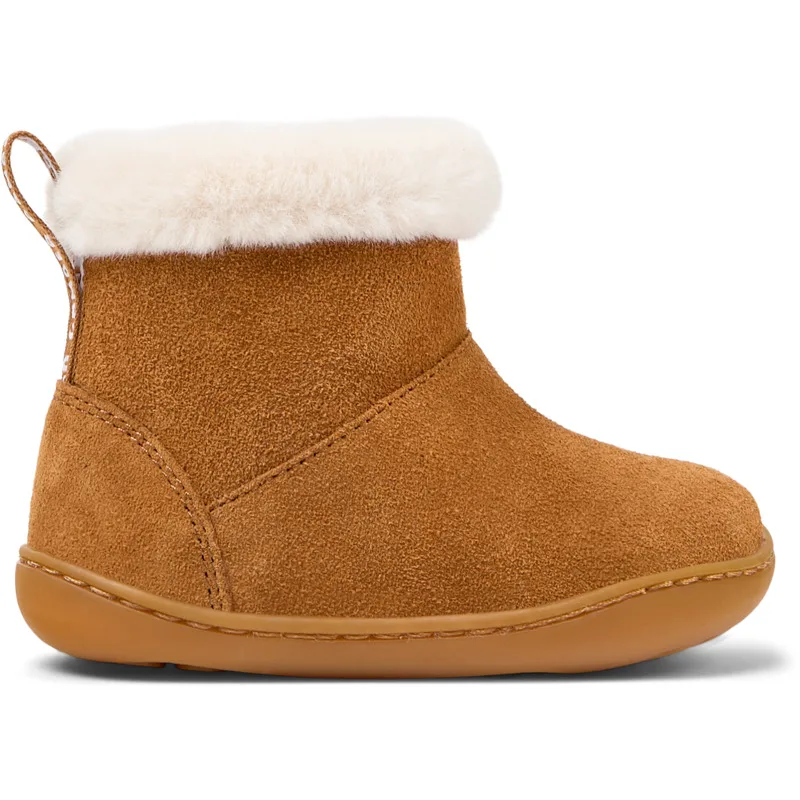 CAMPER Peu - Μπότες Για Firstwalkers - Καφέ, Μέγεθος 21, Suede