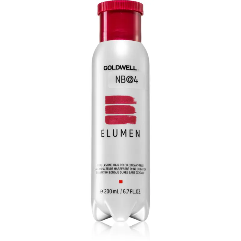 Goldwell Elumen Long Lasting Hair Color Oxidant-Free βαφή έκπλυσης για τα μαλλιά NB@4 200 ml