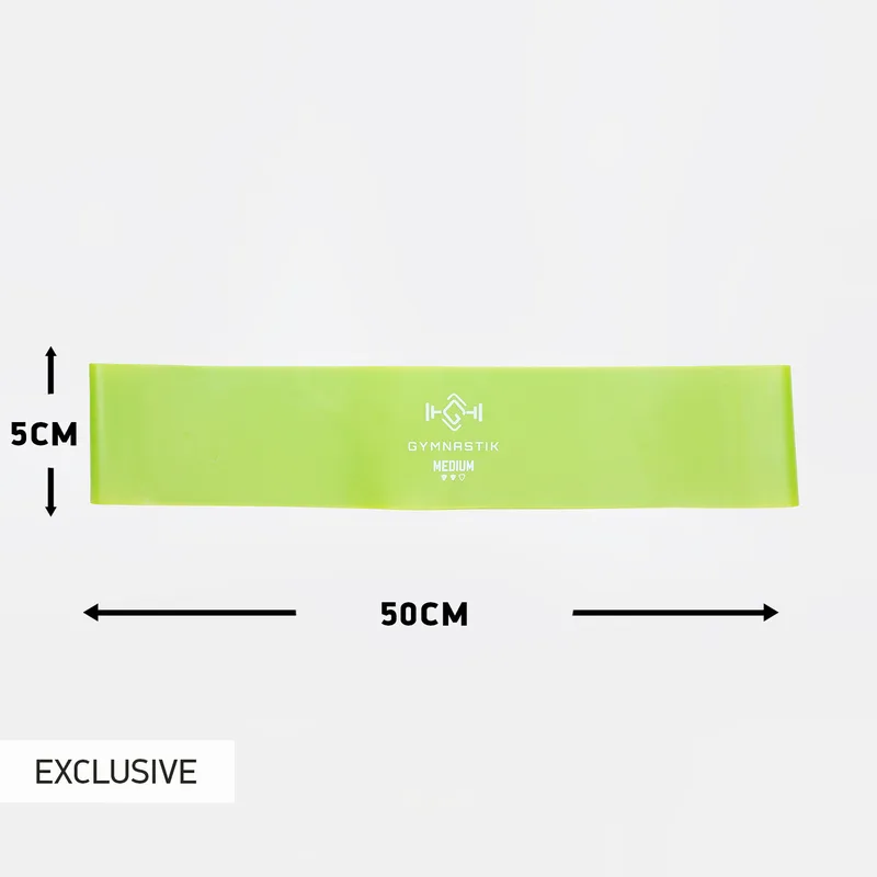 Gymnastik Mini Resistant Λάστιχο Γυμναστικής Medium 50 x 5 x 0.06 cm (9000091614_3565)