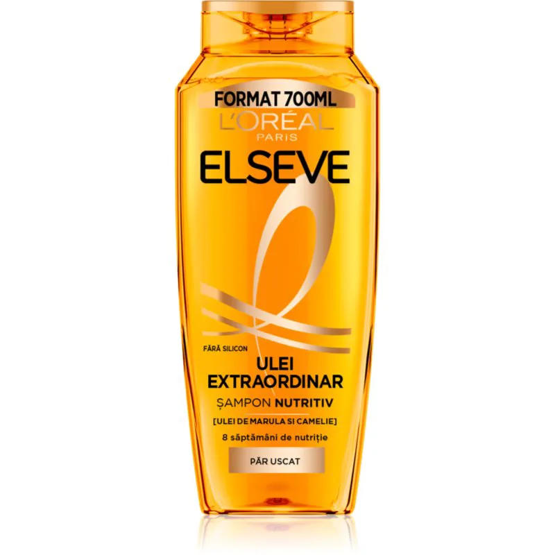 L’Oréal Paris Elseve Extraordinary Oil θρεπτικό σαμπουάν για ξηρά μαλλιά 700 ml