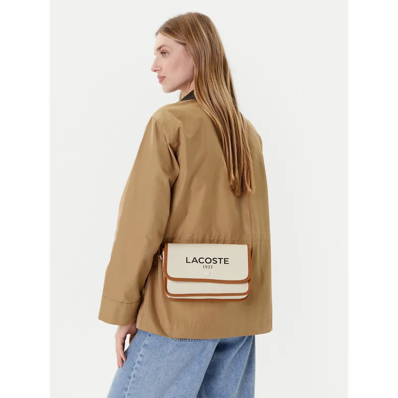 Τσάντα Lacoste NF4507TD Μπεζ