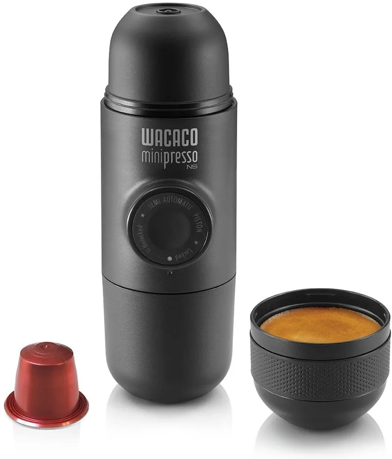 Wacaco Minipresso NS - Φορητή Μηχανή Χειρός Espresso για Κάψουλες Nespresso (4897066230061)