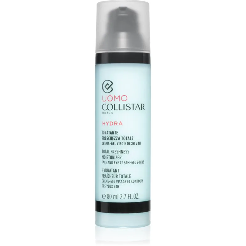 Collistar Uomo Total Freshness Moisturizer ενυδατική κρέμα τζελ για άντρες 80 ml