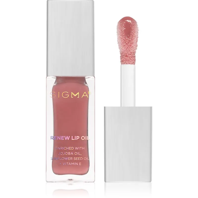 Sigma Beauty Renew Lip Oil Έλαιο για τα χείλη προσθέτει ενυδάτωση και λάμψη απόχρωση Tranquil 5,2 γρ