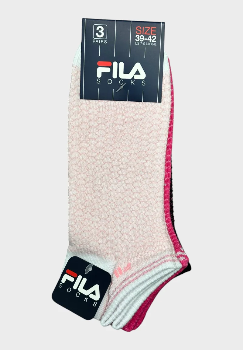 FILA Γυναικεία Σοσόνια Fashion Lady Pink/Fuchsia/Black F6155-183-Πολύχρωμο