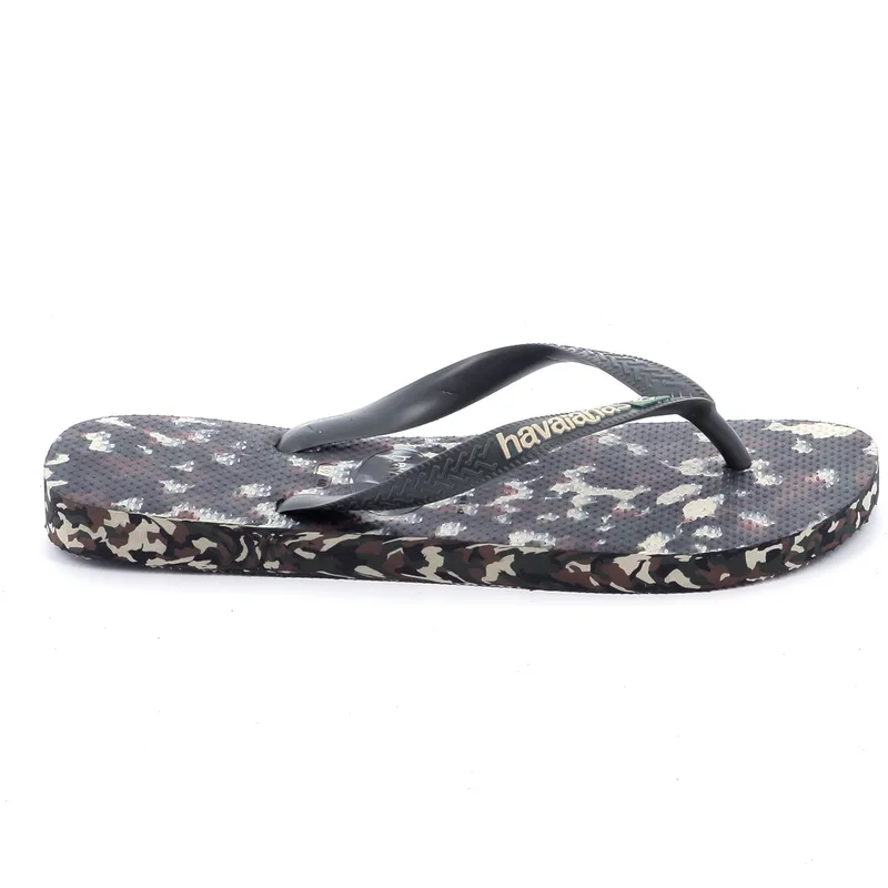 Ανδρική Σαγιονάρα Havaianas Brasil Χρώματος Πράσινο Παραλλαγής 4147965-4896