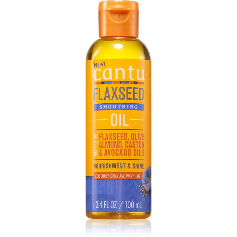 CANTU FlaxSeed Smoothing Oil ενυδατικό και θρεπτικό λάδι μαλλιών 100 ml