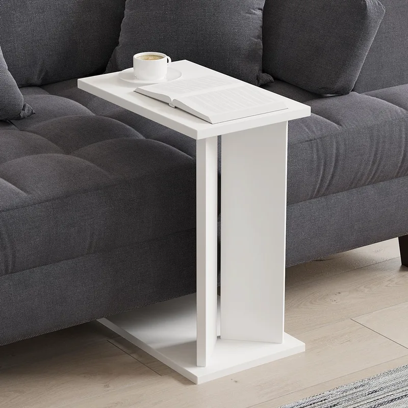 Βοηθητικό Τραπεζάκι Lun - White 835Puq6357 25x48,6x50 cm