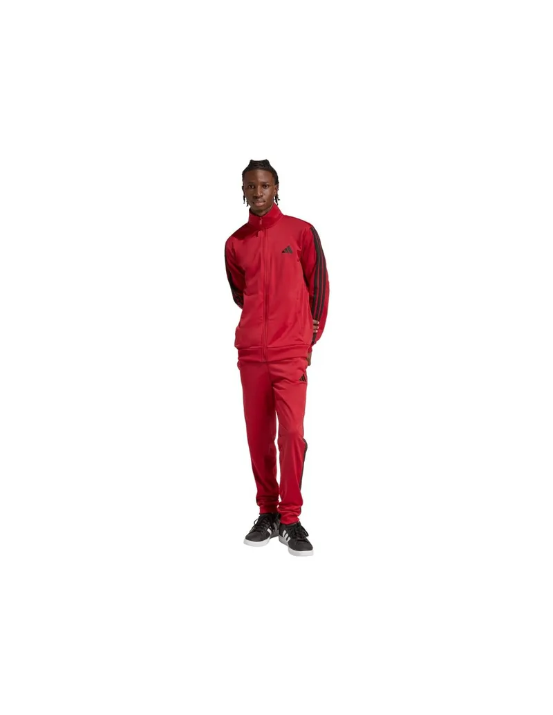 Men's adidas Dayready tracksuit red KC1357