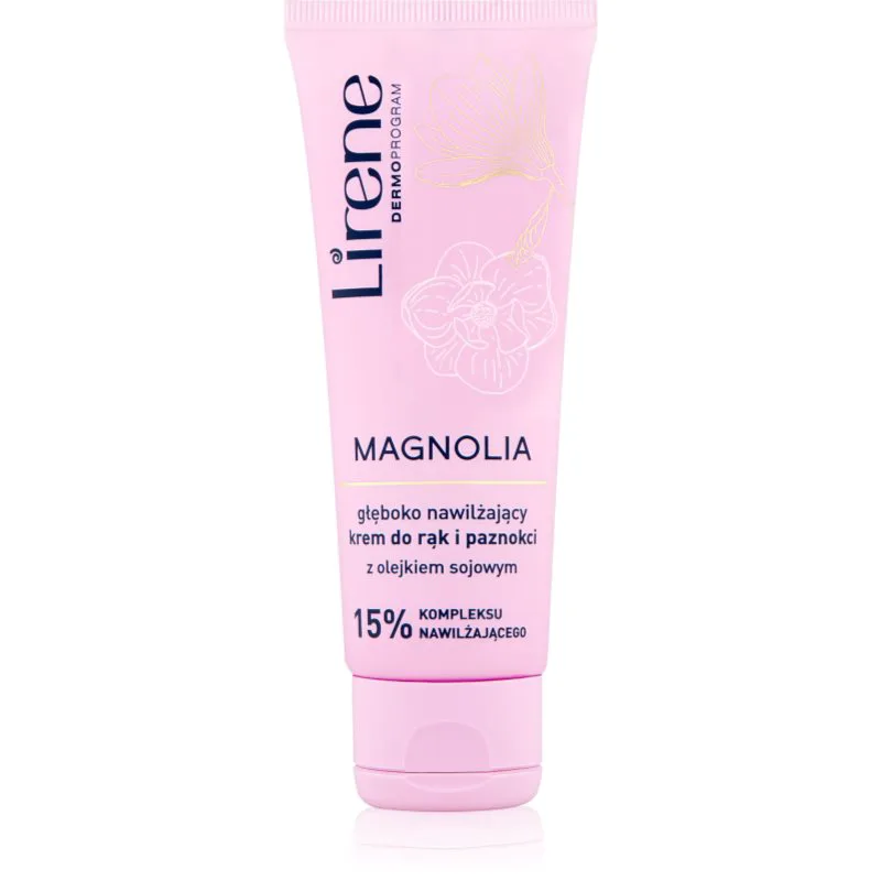 Lirene Magnolia εντατικά ενυδατική κρέμα στα χέρια και νύχια 75 ml