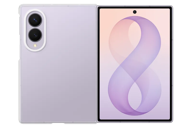 Samsung Galaxy Z Fold8 Clear Case - Transparent