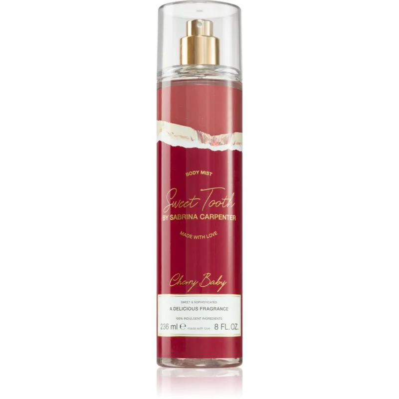 Sabrina Carpenter Cherry Baby Σπρεϊ σώματος για γυναίκες 236 ml
