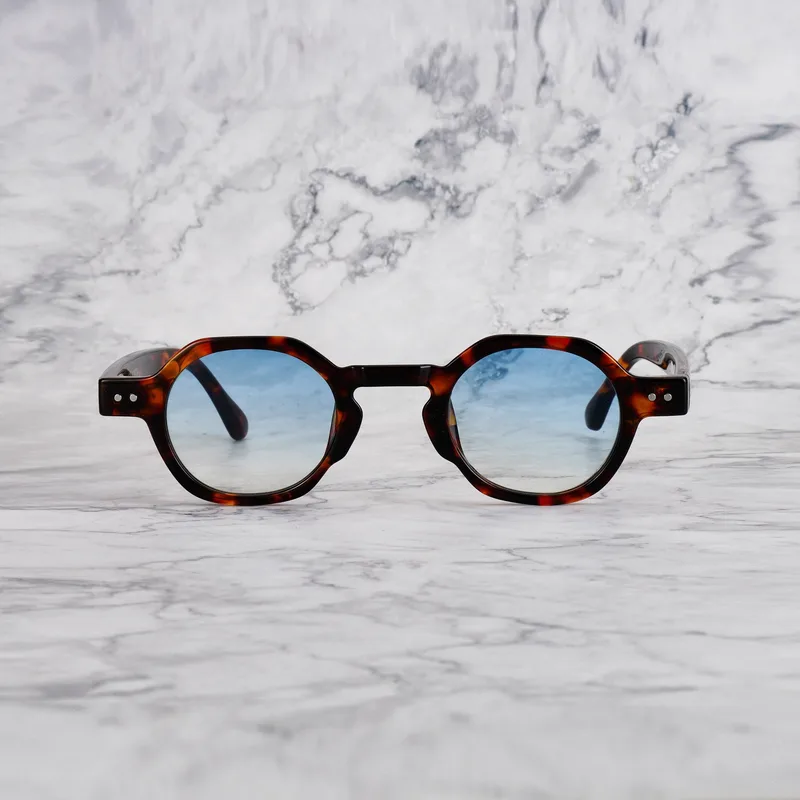 CHRIS 25EP2 - CHRIS - TORTOISE - GRADIENT BLUE Sunglasses | Tortoise | Gradient Blue Shades | Explicit Poets Sunglasses