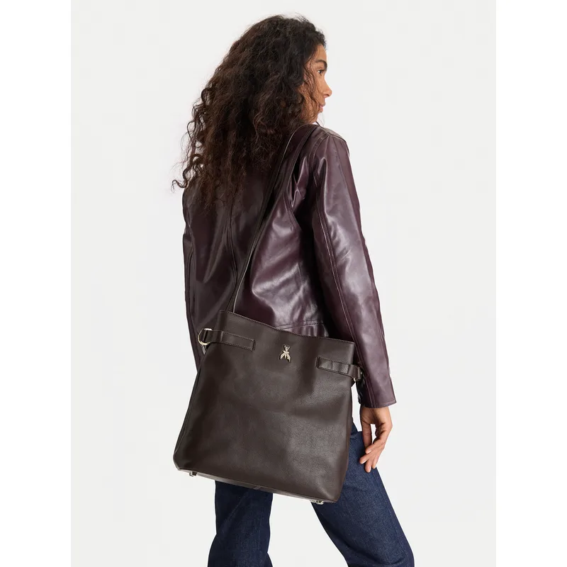 Τσάντα Patrizia Pepe 2B0150/L162-B856 Καφέ