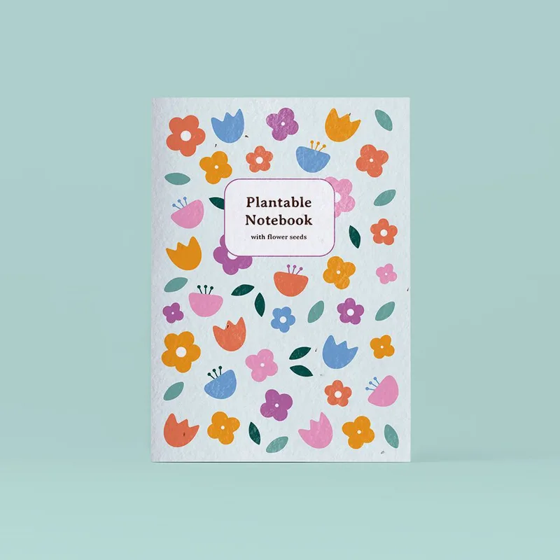 Plantable Notebook with flower seeds (Resetea)