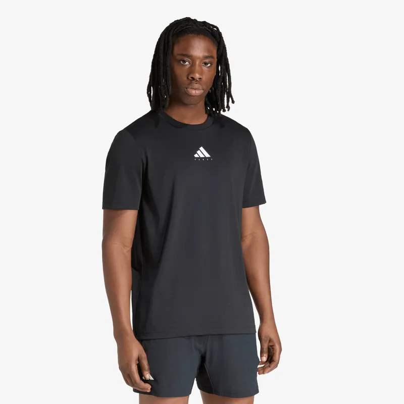 T-shirt adidas M Padel Cat G T Black M