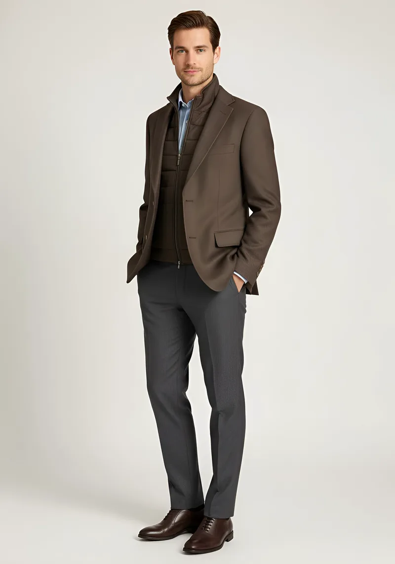 Guy Laroche Σακάκι της σειράς Hybrid - GLEW23621 10121/VF 60 Brown
