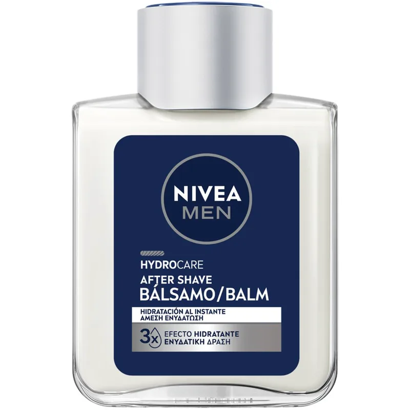 Nivea Men Hydrocare Aftershave Balm Ενυδατικό & Καταπραϋντικό Κρεμώδες Βάλσαμο για Μετά το Ξύρισμα που Προστατεύει την Επιδερμίδα από την Ξηρότητα με Αλόη & Προβιταμίνη Β5 100ml