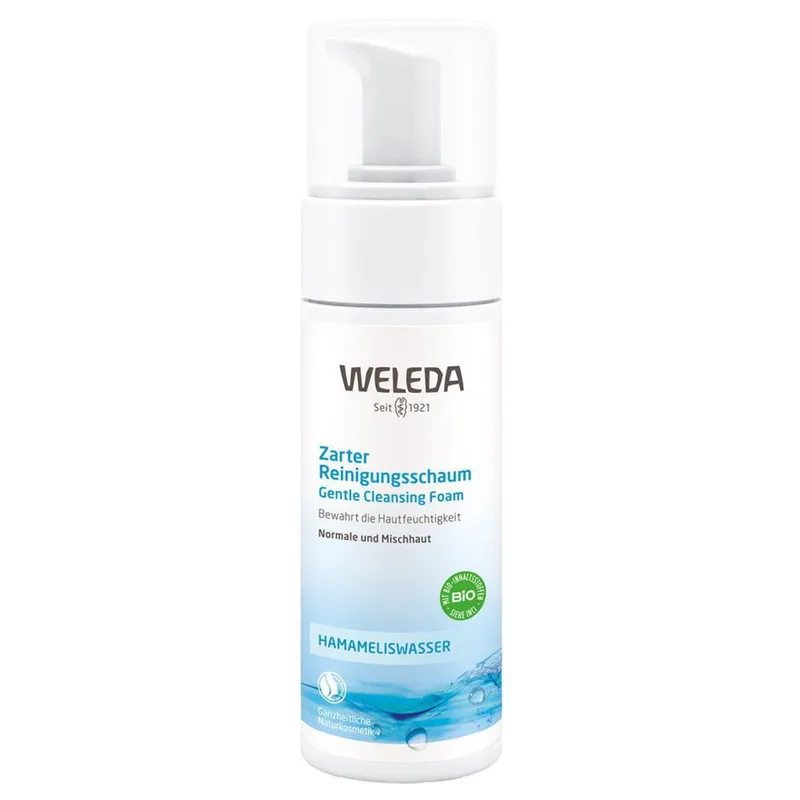 Weleda Gentle Cleansing Foam Ήπιος Αφρός Καθαρισμού για Κανονικό και Μικτό Δέρμα 150ml